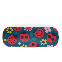 Glasses case & cleaning cloth - Ladybird