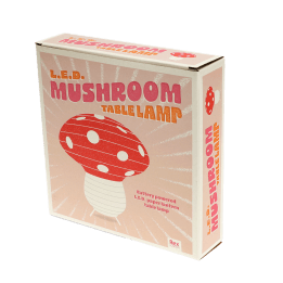 LED mushroom table lamp