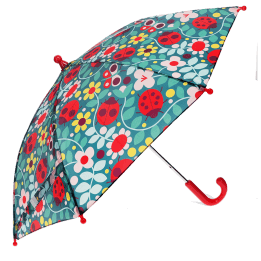 kids ladybird push up umbrella