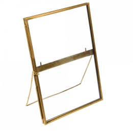 Standing Brass Frame 18x13cm