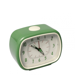 Retro alarm clock - Green