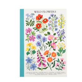 A5 notebook - Wild Flowers