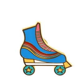 Pin badge - Roller skate 