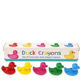 Duck crayons (set of 5)