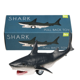 Pull back toy - Shark 