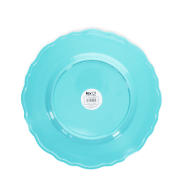 Melamine plate (20cm) - Pale blue