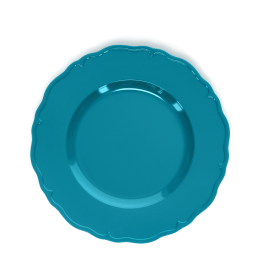 Melamine plate (20cm) - Petrol blue