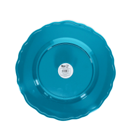 Melamine plate (20cm) - Petrol blue