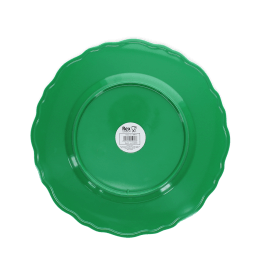 Melamine plate (20cm) - Bright green