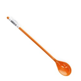 Melamine long-handled spoon - Orange