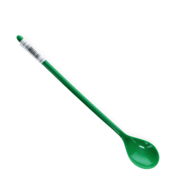 Melamine long-handled spoon - Bright green