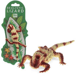 Realistic horned lizard toy