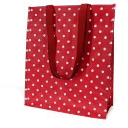 Recycled shopping bag - Red Retrospot