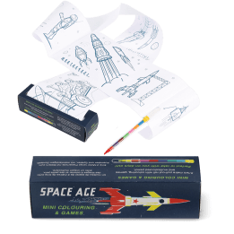  Mini colouring and games - Space Age