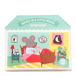 Jigsaw puzzle (100 pieces) - Mouse in a House