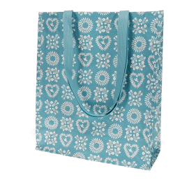 Blue Friendship Shopping Bag