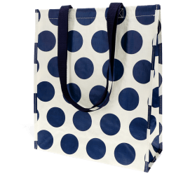 Shopping bag - Spotlight navy on white