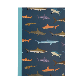 A5 notebook - Sharks