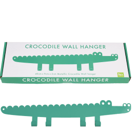 Metal wall hanger - Crocodile