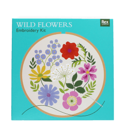 Embroidery kit - Wild Flowers