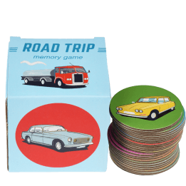 Memory game (12 pairs) - Road Trip