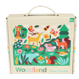 Floor puzzle (24 pieces) - Woodland