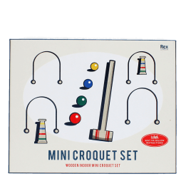 Mini croquet set