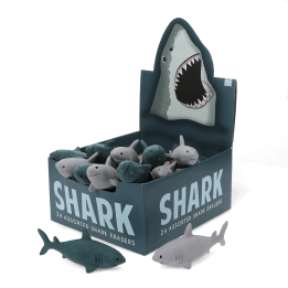 shark eraser in box