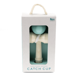 Wooden kendama catch cup and ball