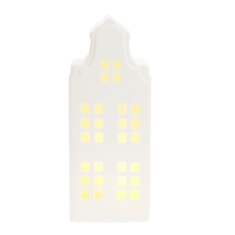 Matt ceramic LED light decoration - Large house