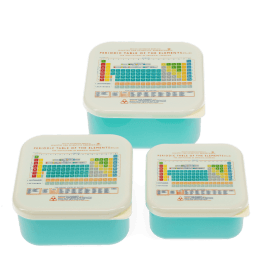 Snack boxes (set of 3) - Periodic Table