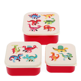 Snack boxes (set of 3) - Baby Dinos