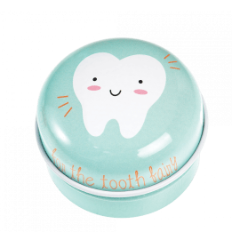 Tooth fairy tin - Blue