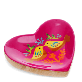 Birds heart trinket dish