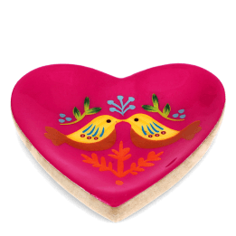 Birds heart trinket dish