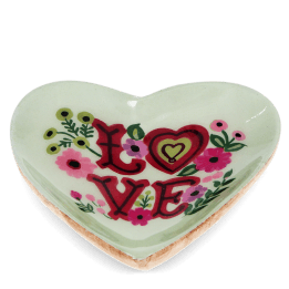 Love heart trinket dish