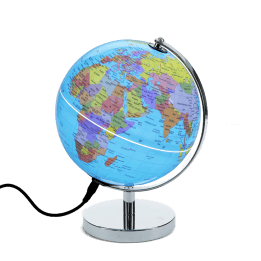 USB world globe light (14.2cm) - Classic