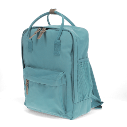 Compact backpack blue