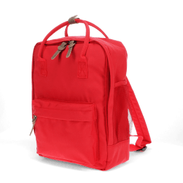 Compact backpack red