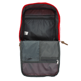 Compact backpack red