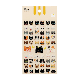 3D stickers - Quirky Cats