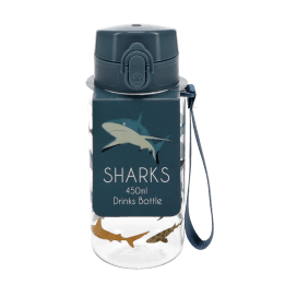 Children's sports bottle 450ml - Sharks