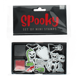 Set of mini stamps - Spooky 