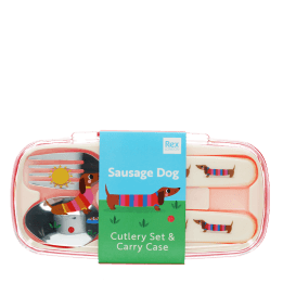 Children's cutlery set - Sausage Dog