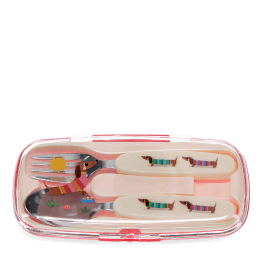 Children's cutlery set - Sausage Dog