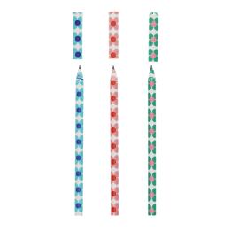 Paper ballpoint pens (set of 3) - Daisy