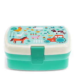 Lunch box with tray - Farmyard