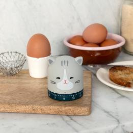 Wind-up kitchen timer - Cat