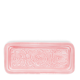 Enamel trinket tray - Dark pink