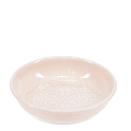 Enamel trinket dish - pink